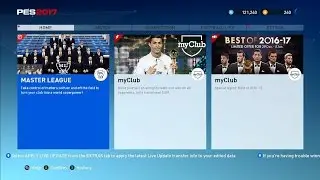 PES 2017 PC - Graphics Menu Style Real Madrid | 16/17