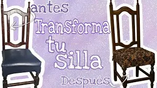 Funda Lavable para Silla PASO a PASO😱 Transforma y Renueva con Costura Fácil