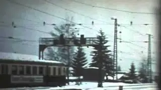 Trains at Worgl 1980's