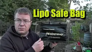 Got lipo batteries? you need this Lipo Safe Bag