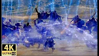 Войска В&rsquo;Каби атакуют Т&rsquo;Чаллу 4К. V'Kabi troops attack T'Challa. Чёрная пантера Black Panther.