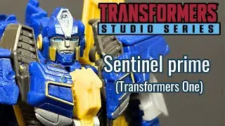 Transformers Studio Series Sentinel Prime Stop Motion (Transformers One)