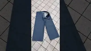 Handmade S1 Selvedge Denim.12.6oz. One-piece button fly. Copper details.
