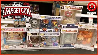 Target Con 2023 Funko POP Update Spider-Man, Donald Duck, Star Wars, FNAF, WWE