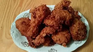 Как приготовить Курицу KFC!? Готовим дома!   How to cook KFC original chicken strips!