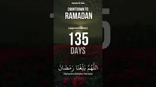 ##countdown to Ramzan 📿🧕