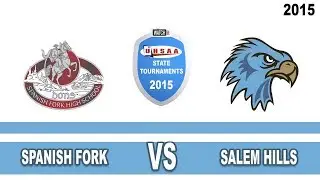 4A Baseball: Spanish Fork vs Salem Hills High School UHSAA 2015 State Tournament Semifinals