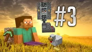 Automatic Chicken Farm | Minecraft Survival Timelapse Episode #3 | GD Venus |