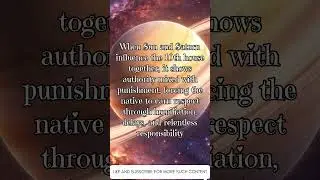 When Sun and Saturn influence 10th house - Fact10