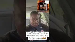 How To Know The Signs Witchcraft Has Target You For Destruction 🔥🔥 #holyspirit #shorts