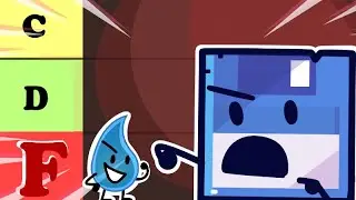 RANKING BFDI CHARACTERS