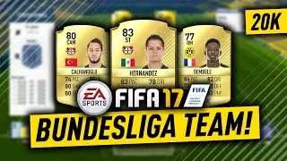 FIFA 17 BUNDESLIGA SQUAD w/ 77 DEMBELE! CHEAP STARTER TEAM! (Powered by @ElgatoGaming)