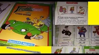 Freddie F.R.0.7 Rare Card Game by Waddingtons Rules Instructions & How to play 1992