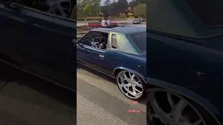 My boy Clean 76 Cutlass comin thru on 22&rdquo; Amaniforged wheels 🔥