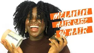 Melanin Hair Care TWIST OUT | First Impressions + Demo + Review | on 4C / 4B Natural Hair!