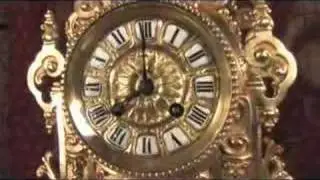 Japy Freres antique French clock set