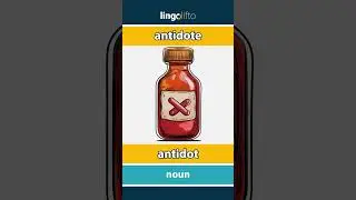 🇬🇧🇷🇴 antidote - antidot : learn English : să &icirc;nvățăm engleza : vocabulary builder