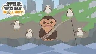 Chewie, the Porgs, and the Sea Monster &ndash; Chapter 1 | Star Wars Roll Out