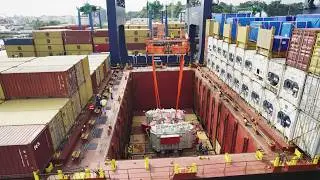 MSC Project Cargo: Shipping 2 Transformers from India to Gabon | MSC