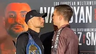 David Avanesyan vs Oskari Metz &bull; FULL FACEOFF | Frank Warren Boxing