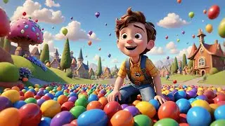 The Jumping Jellybean Song | Bouncy Dance Rhyme for Kids | Sweet and Silly Fun