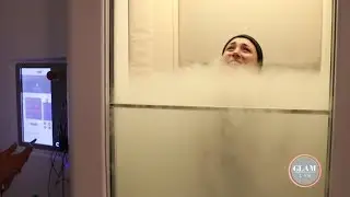 BRRR! Glam Lab steps into a -220 degree chamber for Cryotherapy