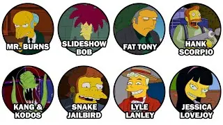 Every Villain in The Simpsons Explained in 8 Minutes