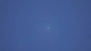 Jupiter? One big and two small objects aligned, nothing appears on photo, only video RF800 .