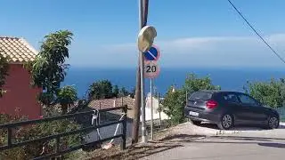 #GÖRÖGORSZÁG #KORFU, GREECE (CORFU) #MOTORRAL A HEGYEKEN ÁT. #SZERPENTIN. Magyarul kis videó. 🙂🙂🙂