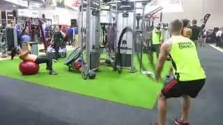 Life Fitness Synrgy360 at the Fitness & Health Expo vid 2