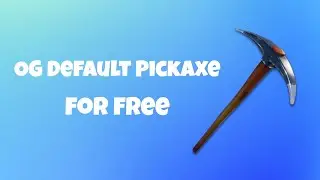OG Default Pickaxe for free!