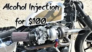 How-To; Hilariously Cheap Water/Methanol Kit for my Turbo Sportster