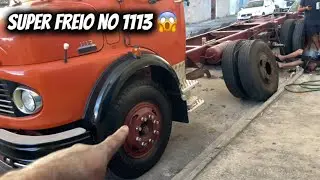 NEM TODOS OS  MECÂNICO TEM O MESMO CAPRICHO 😡😤 FREIO A AR NO 1113