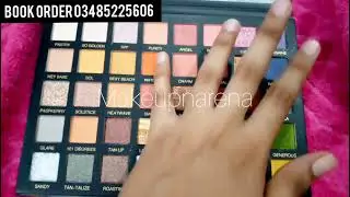 Miss Touch Eyeshadow Palette | highly pigment eyeshadow palette |