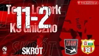 🔴 Team Lębork - KS Gniezno - ⚽️ skrót - 1 Polska Liga Futsalu