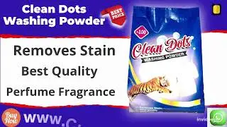Clean Dots Washing Powder | www.cleandotss.com | ( CLEAN DOTS)