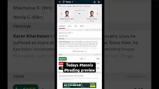 Get the strategies at protennistrader.com #tennis #trading #betfair #betfairtrading #atp #tipster