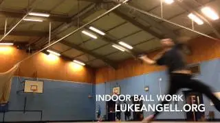 Luke Angell: February 18th 2015 | Indoor ball throwing.