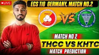 THCC vs KHTC Dream11 Prediction, THCC vs KHTC Dream11 Today, THCC vs KHTC Team, ECS T10 Germany