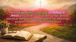 Welcome to OneWay in Jesus  Bible Teaching & Chri