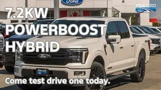 2025 Ford F-150 Platinum PowerBoost Hybrid | 7.2KW Pro Power Onboard! | MSA Ford