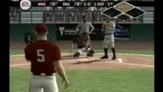 MVP 07 NCAA Baseball (Playstation 2) - Sample Gameplay