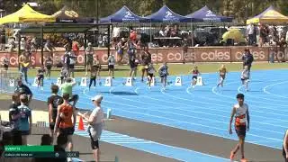 Girls U10 100m Heat 1: 2025/26 State Combined Event Championships