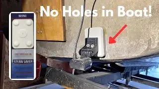 Transducer mount with no drilling into your boat!