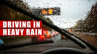 Как водить машину в дождливую погоду
