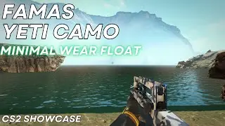 Famas Yeti Camo (Minimal Wear) | CS2 Skin Showcase #1634