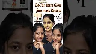 GOOD VIBES De-Tan Glow Face Mask Ubtan with Power of SerumBrightening, Cleansing