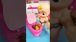 Satisfying with NomNom ASMR Unboxing Videos Toilet Set Toys