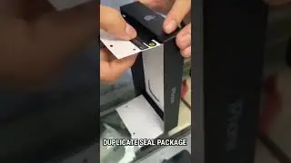 fake seal package / be safe 😱 | iPhone 13.