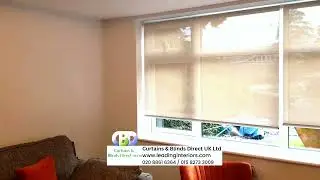 Shaded Roller Blinds with Temperature Control | www.leadinginteriors.com Ealing Hayes Rickmansworth